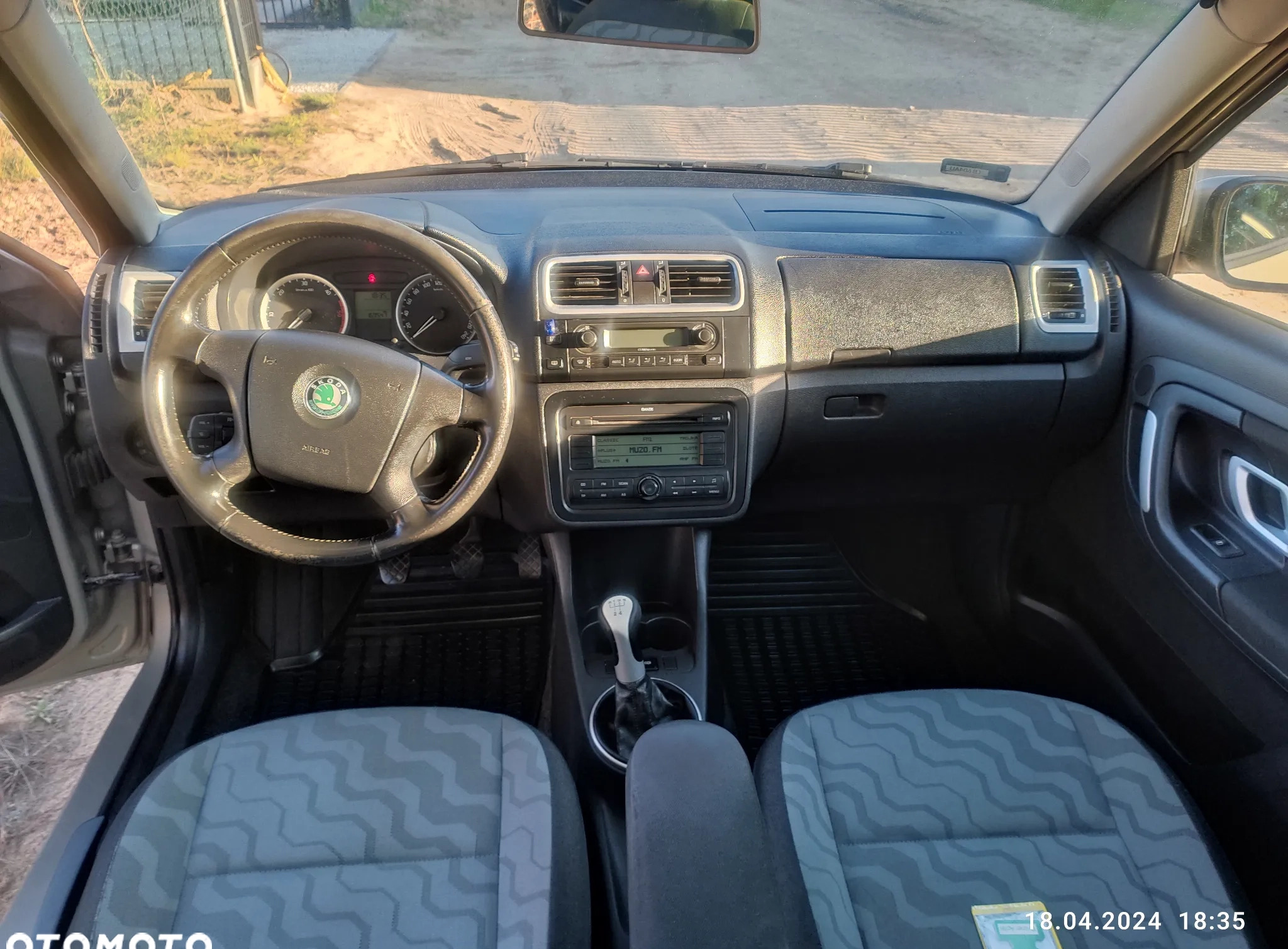 Skoda Roomster cena 12000 przebieg: 169547, rok produkcji 2007 z Kalety małe 29